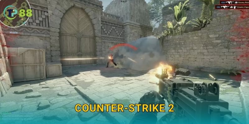 Counter-Strike 2 TP88 và hành trình bắn súng eSports kịch tính