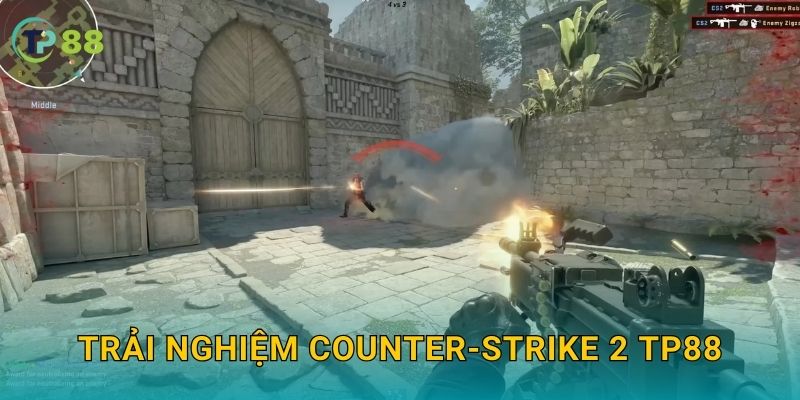Counter-Strike 2 TP88 và hành trình bắn súng eSports kịch tính 2 Trải nghiệm Counter-Strike 2 TP88